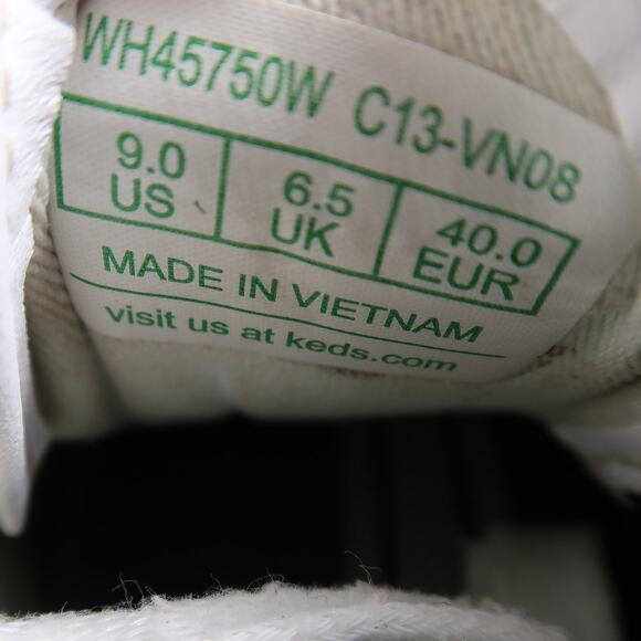 Keds Shoes Womens 9 Casual Sneakers Trainers Champion Lace Up Low White Leather - Picture 13 of 13